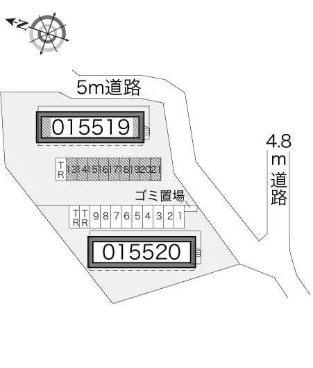 町田市常盤町 月極駐車場